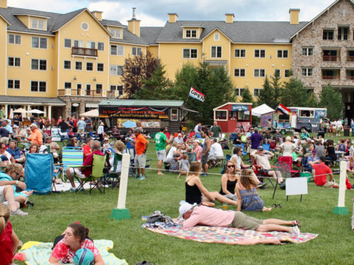 Hops in the Hills, Jackson Gore Inn courtyard, Okemo Mountain Resort, Vermont.jpg