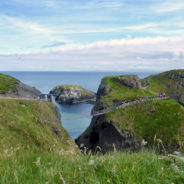 Carrick-a-Rede: crossing the mouth of a 60 million year old volcano 