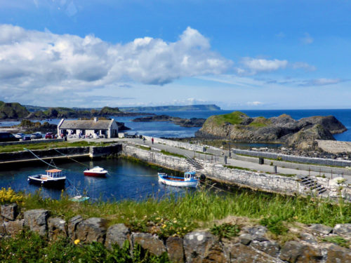 Game of Thrones filming site by the Giant's Causeway, Northern Ireland