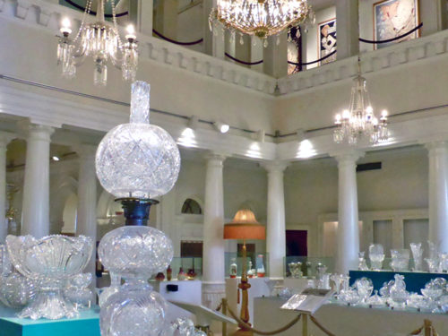 American Brilliant Cut Glass Room, Lightner Museum, St. Augustine, FL