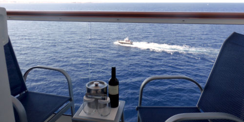 view from a balcony, NCL Breakaway
