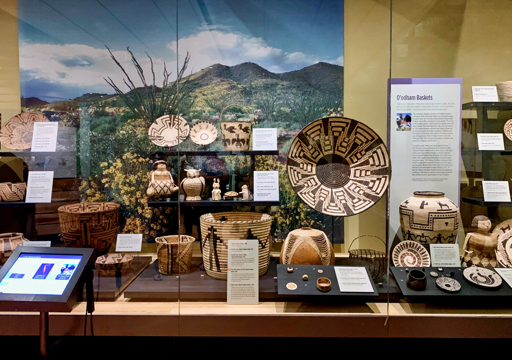 O'ogham Baskets, Heard Museum, Phoenix, Arizona