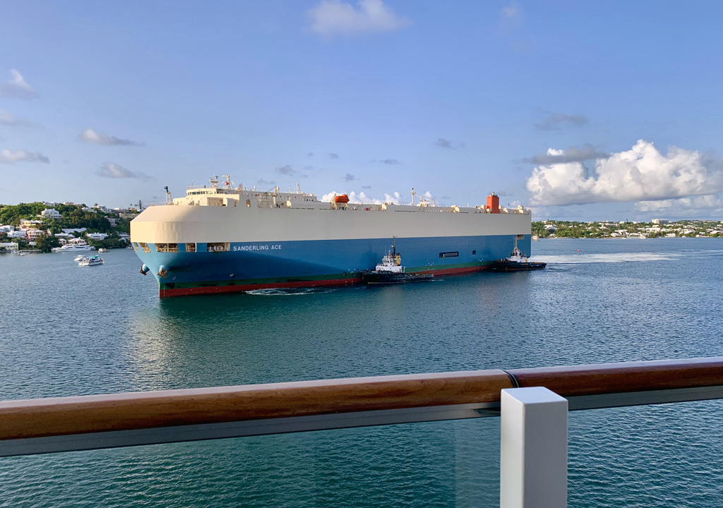 viewofcarcarrier_HamiltonBermuda Notable Travels